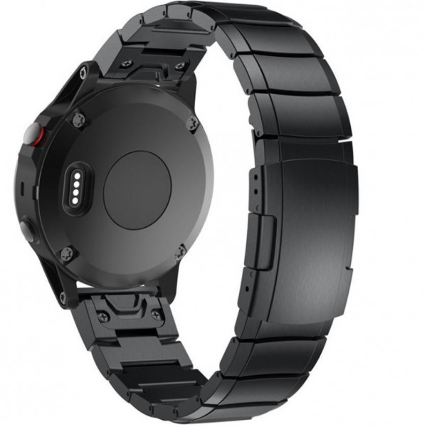  Ремінець Tech-Protect SteelBand для Garmin Fenix 5 | 6 | 6 Pro | 7 Black (5906735412628)